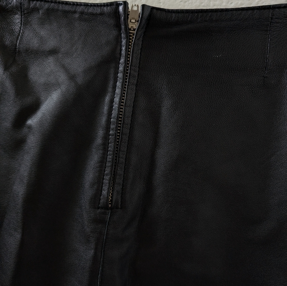 Dollhouse Genuine Leather Pencil Skirt Small Lined - Picture 2 of 4